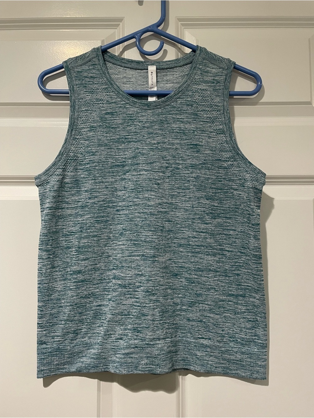 Athleta Heathered Seafoam Green Active Tank